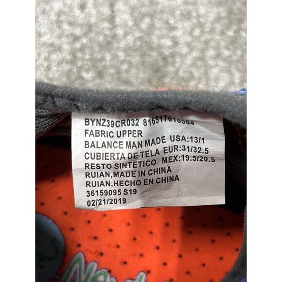 NeatZ‎ Kids Water Shoes Size 13/1 Blue Orange Mesh Fast Drying - Picture 5 of 8